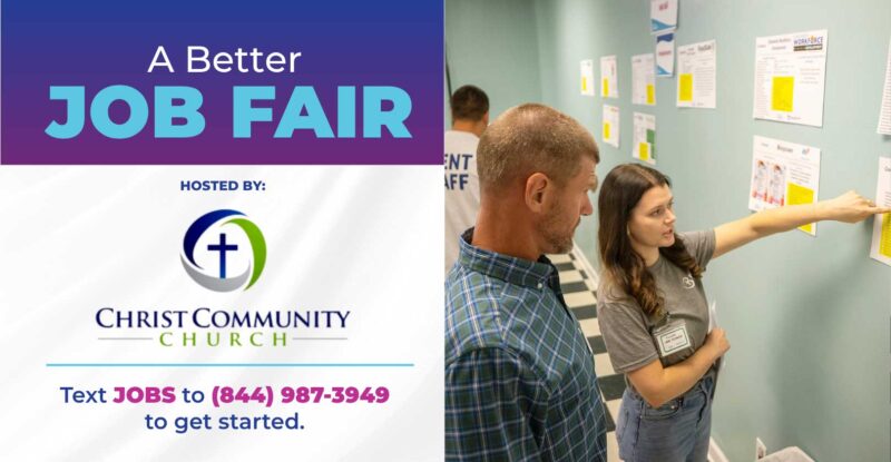 Better Together, Christ Community Church to host community job fair Jan. 15